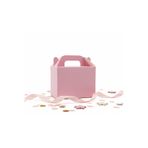 repro design 🎁 Renkli Kutu Pembe Renk 1 Adet | 14x10,5 cm | Hediye ve Organizasyon Kutusu ✨
