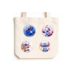repro design Stitch Temalı İğneli Rozet Seti – 4’lü Paket (44 mm, Rastgele Model Gönderim)