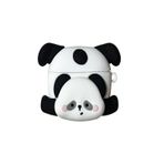 Rertnocnf Airpods 3 ile Uyumlu Kılıf, Sevimli Kawaii Panda Tasarım Kulaklık Kılıfı, Çocuk Erkek Kız Taşınabilir Aksesuarlar Yumuşak Silikon Kablosuz Kulaklık Darbeye Dayanıklı Koruyucu Hediyeler için