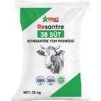 Resantre Süt 38 Tamamlayıcı Konsantre Premiks-Yem 25 kg