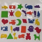Resim Gösteren Stil Olarak Çocuk Banyo Oyuncakları Okuma Oyuncakları Bebek Çocuk ve Köpük Yüzen Küvet Çıkartmaları Karikatür Deniz Hayvanı Taşıma Duvar Sticker Oyuncak (Yurt Dışından) - Renkli