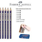 Resim Kalemi Faber Dereceli Kalem Seti Karakalem Seti HB-2B-4B-6B-8B 5'li Set