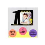 Resimli Ahşap Magnet 20 Adet