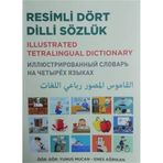 Resimli Dört Dilli Sözlük (Kapak değişebilir)