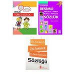 Resimli Türkçe Sözlük-Resimli İngilizce Sözlük-Eş Anlamlı,Zıt Anlamlı Kelimeler Sözlüğü (Karışık)