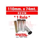 Resin Ribon 110X74 M Resin Out 1/2 Inç / 1 Rulo
