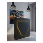 Resital Ledli Karşılama Bankosu G-90 cm Ofis Kasa Resepsiyon Masası BANKO-001-4-4