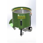 Resmak PM140 Yeşil Ceviz Soyma Makinesi, 140 Litre Hazne, 70 kg Kapasite, Paslanmaz Çelik Rendeli