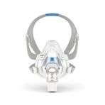 Resmed F20 CPAP BPAP Airfit Silikon Tam Yüz Ağız Burun Maskesi