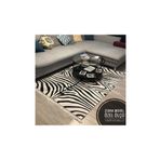 Resmiro MRC416 Özel Zebra Desenli Dijital Baskılı Halı