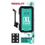 Resolut Suporte Motosiklet - Bisiklet Telefon Tutucu Kapalı Model 7 Inch Ayna Bağlantılı ( Xl Büyük Boy )