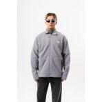 Respire Erkek Zip Oversize Polar Ceket Gri