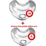 Respironics Amara View Maske Silikon Ucu S+M