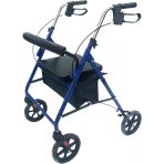 Respirox Rr-02 Çantalı Mavi Rolatör Alüminyum Katlanabilir