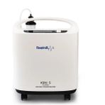 Respirox Solunum Cihazı | 5l Akış Hızlı, Dijital Ekranlı ve Nebulizatörlü Model Ksw-5 - Beyaz