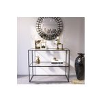 Ressa Home MİNA CAMLI METAL DRESUAR 40X100