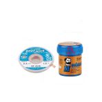 Ressem 138°C Mchanic Solder Paste 42Gr Sıvı Lehim Ve Flux Lehim Toplama 2,5Mm Seti 2İn1
