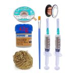 RESSEM Lehim seti MECHANİC Krem Lehim 183°C 42G Lehim Toplama CP-3515 Emme Teli 3,5mm Havya Ucu Temizleme06