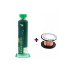 Ressem Mechanic Uv Anakart Pcb Bord Lehimleme Yalıtım Boyası 10Cc Ve Yol Çekme Teli