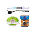 Ressem Solder Paste Krem Lehim Mechnic 138°C Noclean Sn42Bi58 42G Lehim Toplama Cp-1515 Emme Teli 1,5Mm