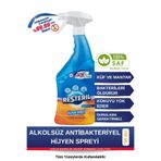 Resteril Buzdolabı Koku Giderici Küf Temizleyici Spreyi Durulanmayan Buzdolabı Temizleyici Kesme Tahtası Mutfak Yüzey Dezenfektanı 750ml
