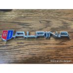 Restinal Bmw Alpina Bagaj Yazısı Logo Krom Metal Arma 3 5 6 7 Serisi B3 B5 B6 B7 D3 D5 Amblem - 1 adet