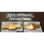 Restinal Chevrolet Kalos Hatchback 2003-2008 Ön + Arka Arma, Kalos + Chevrolet Yazı Takımı – Arka Logo Amblem - 1 adet