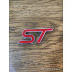 Restinal Ford Focus Fiesta St Yazı Arma 3D Kırmızı Krom Logo Yapıştırma Sticker Çamurluk Bagaj - 1 adet