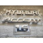 Restinal Hyundai Accent Era 1.6 Model Bagaj Yazısı 3 Parça Set | Uyumlu Oto Dış Aksesuar - 1 adet