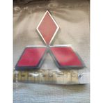 Restinal Mitsubishi Lancer 2008-2017 Bagaj Arma Logo 10 cm Bantlı Outlander Asx Uyumlu Oto Aksesuar - 1 adet