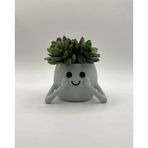 Resting Pot - Mini Succulent Planter Mini Sukulent ve Kaktüs Saksısı - Sevimli Masaüstü Dekoratif Saksı - Modern Ev ve Ofis Hediyesi