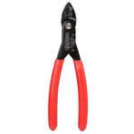 Restokki Tel Soyucu Elektrikli Aletler, 7 "Profesyonel Elektrik Kablosu Sıyırma Sıkma Aleti, Terminaller için Tel Soyucu, 12-20 AWG için Emniyet Tel Pensesi