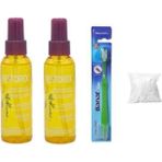 Restorex Sağlıklı Uzama Etkili Onarıcı Bakım Saç Bakım Argan Yağı 100 Ml X 2 Adet+ Banat Slim Diş Fırçası
