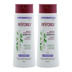 Restorex Sağlıklı Uzama Etkili Sarmaşık Özlü Saç Dökülmesine Karşı 2x500 ml Şampuan