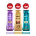 Restorex Şampuan Keratin&argan 500ml 1 Adt Collagen&biotin 500ml 1 Adt 7 Besleyici Yağ 500ml 1 Adt