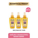 Restorex Speed Strong Onarıcı Saç Bakım Yağı 3 x 80 ml