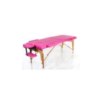 Restpro Classic 2 Pembe Renk Katlanabilir Masaj Masası