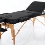 RESTPRO VIP 3 Katlanabilir Çanta Tipi Masaj Masası (SİYAH)