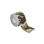 RESTPRO Yeşil Kamuflaj Kinesioband 5cm x 5m, Anti Alerjik Sporcu Bandı 2 adet