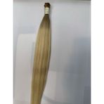 Resul Kipri Ombreli Platin 65-70 cm Gerçek Saç 100 Adet Boncuk Kaynak, 0.1 Gr100 Adet 100 Gr - 10,0 Platin Sarı