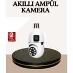 Resveq Iki Yönlü Sesli Wifi Kamera – Ampul Tipi Ev ve Ofis Güvenlik Kamerası