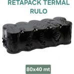Retapack 80X40 Termal Yazıcı Kağıdı - Fiş Rulosu (Yüksek Kalite) - 50 Adet Rulo/5 Paket