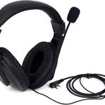 Retevis R-114 over Ear Headset Kulaklık VOX Retevis için Kenwood BAOFENG TYT WOUXUN PUXING Telsiz (Siyah)