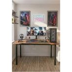 RetoDesign 120 Çam Oyun Çalışma Masası Gaming Masa Ofis Masası 9121 - Ahşap