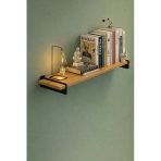 Retodesign Fulya Çam 60/20 Duvar Rafı 6405 Atlantik Çam