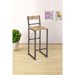 RetoDesign Good Bar Sandalyesi Modern Metal Çam Renkli 90 cm Yükseklik 70 cm Oturum