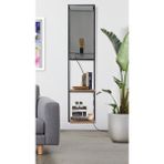 Retodesign Kitaplıklı Lambader - Siyah