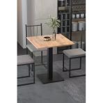 Retodesign KLAS 70/70 ÇAM KARE MUTFAK MASASI,YEMEK MASASI. BİSTRO MASA 1691