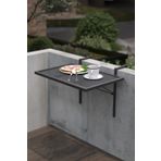 Retodesign Metal Katlanır Balkon Masası -askılı Katlanır Masa 5002