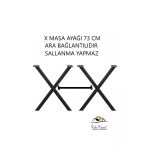 Retodesign RETODESİGN X METAL MASA AYAĞI 2301